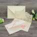 Envelopes Style Gold Laser Cut Wedding Invitation Philippines